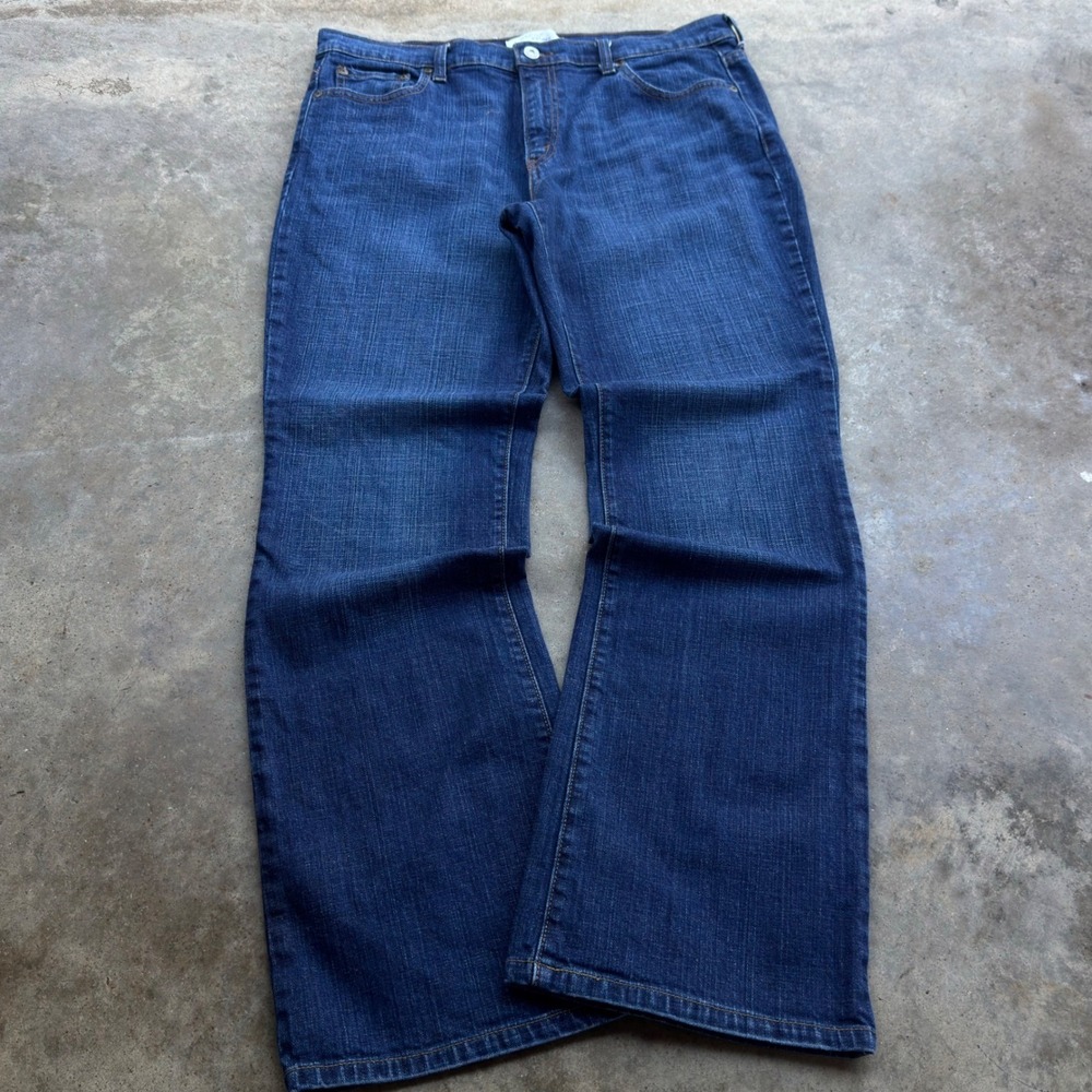 Vintage Y2K Levis 515 Bootcut Jeans Workwear Gorpcore Blue 36x32 (f7) - Picture 3 of 8